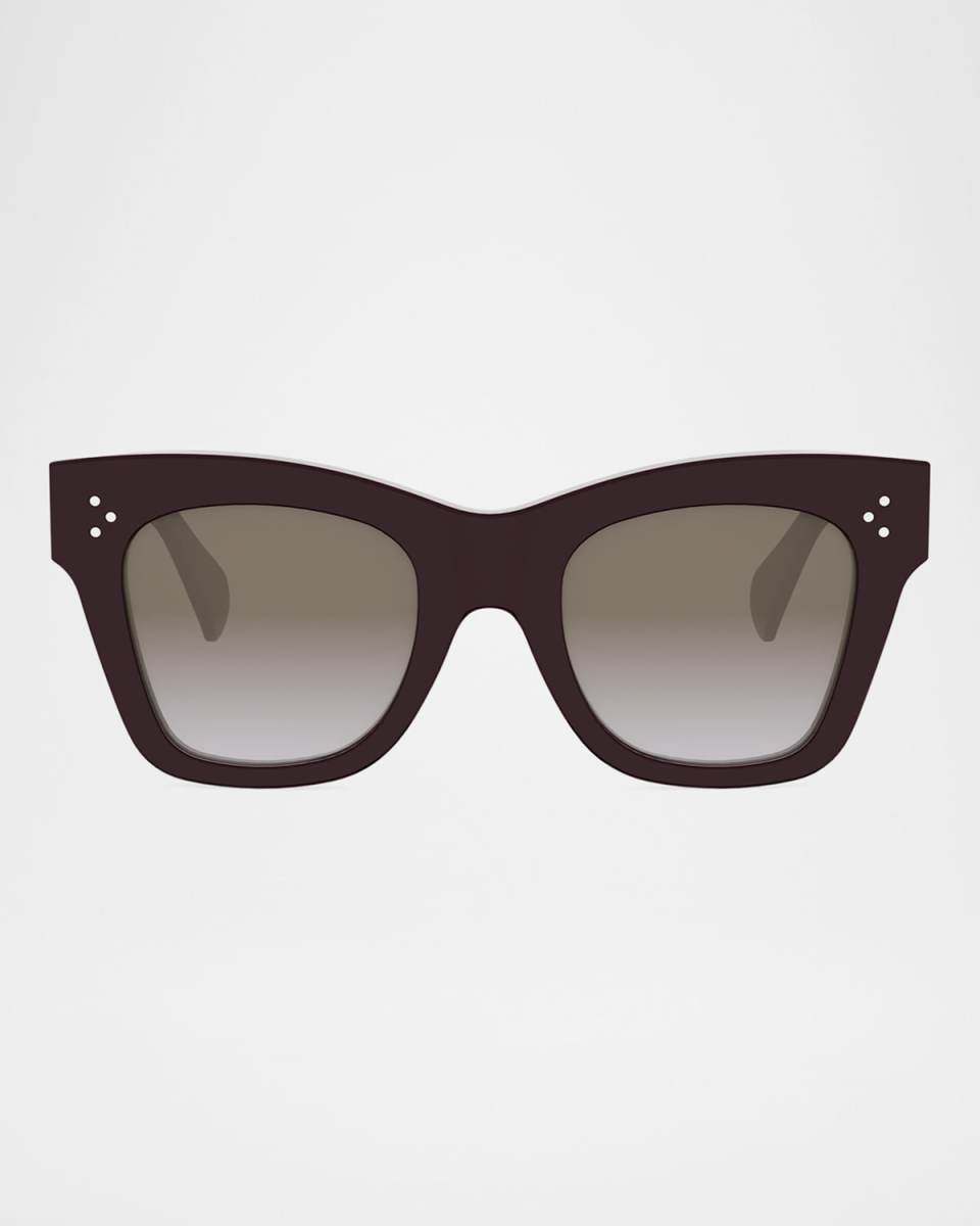 Celine 3 Dots Acetate Cat-Eye Sunglasses